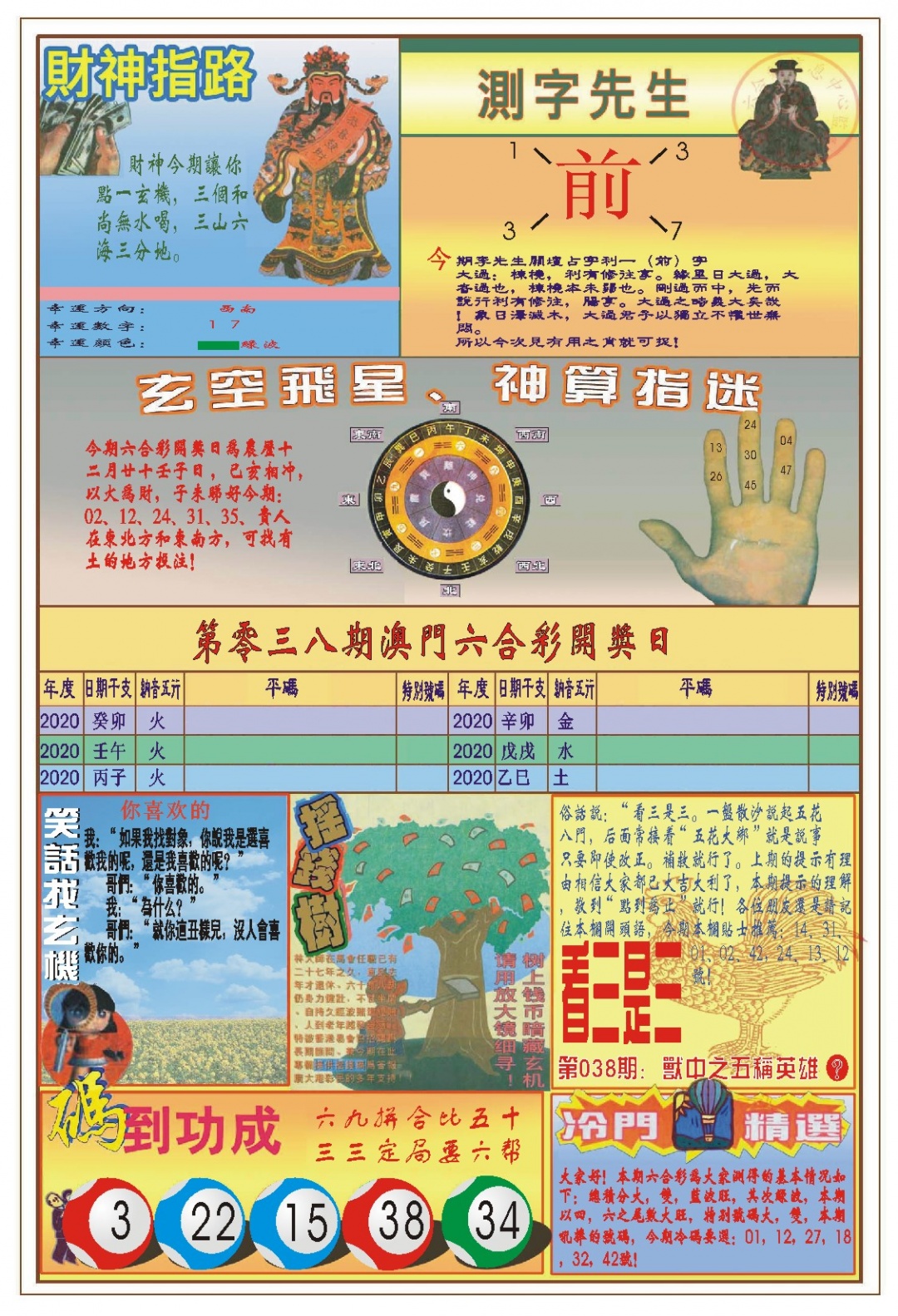 038期(新版)四柱预测B[图]