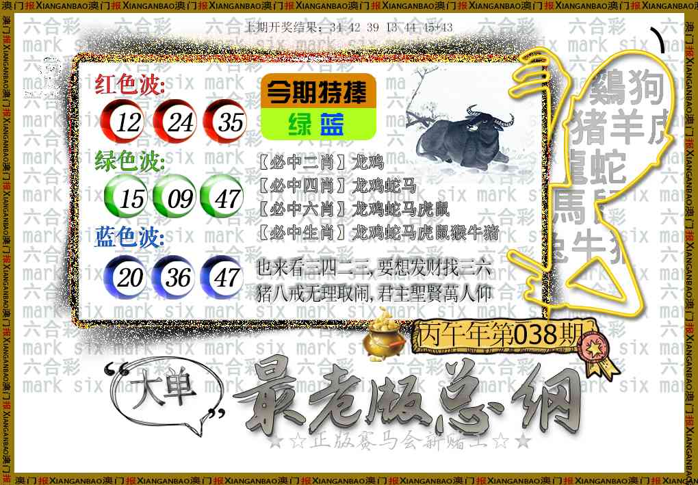 038期最老版总纲[图]