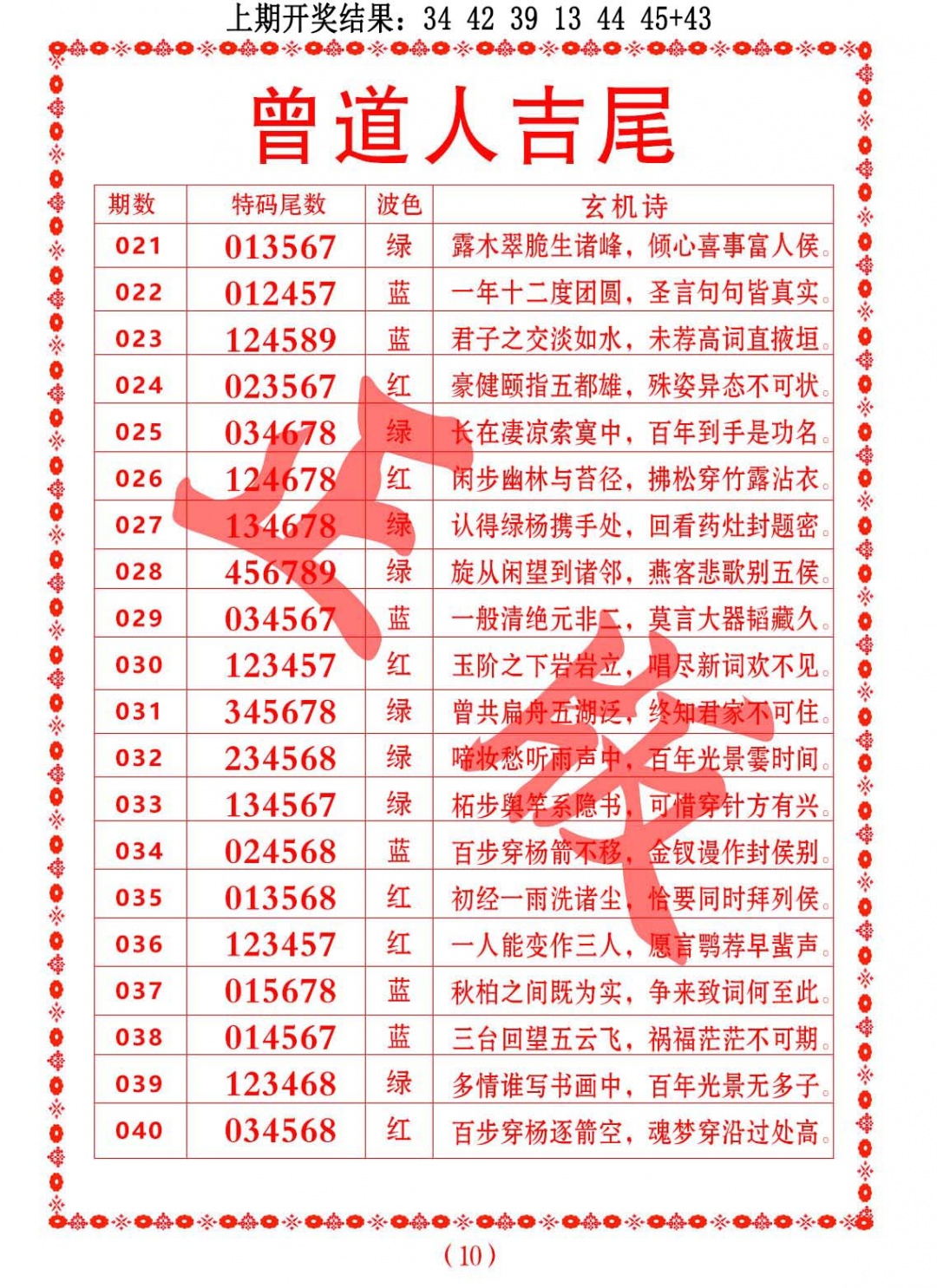 038期曾道人吉尾[图]