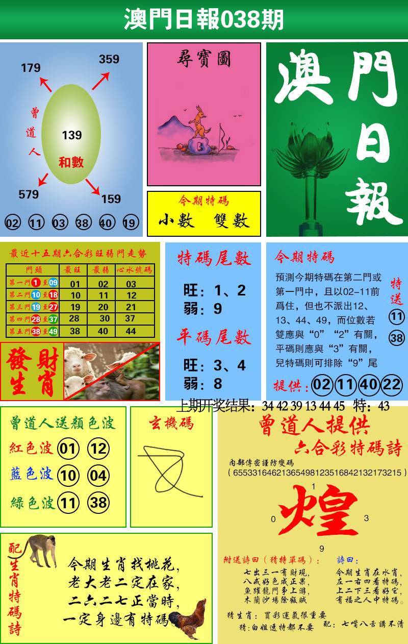 038期澳门日报[图]