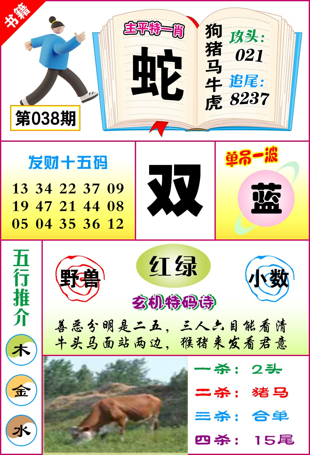 038期澳门钻石十五码[图]