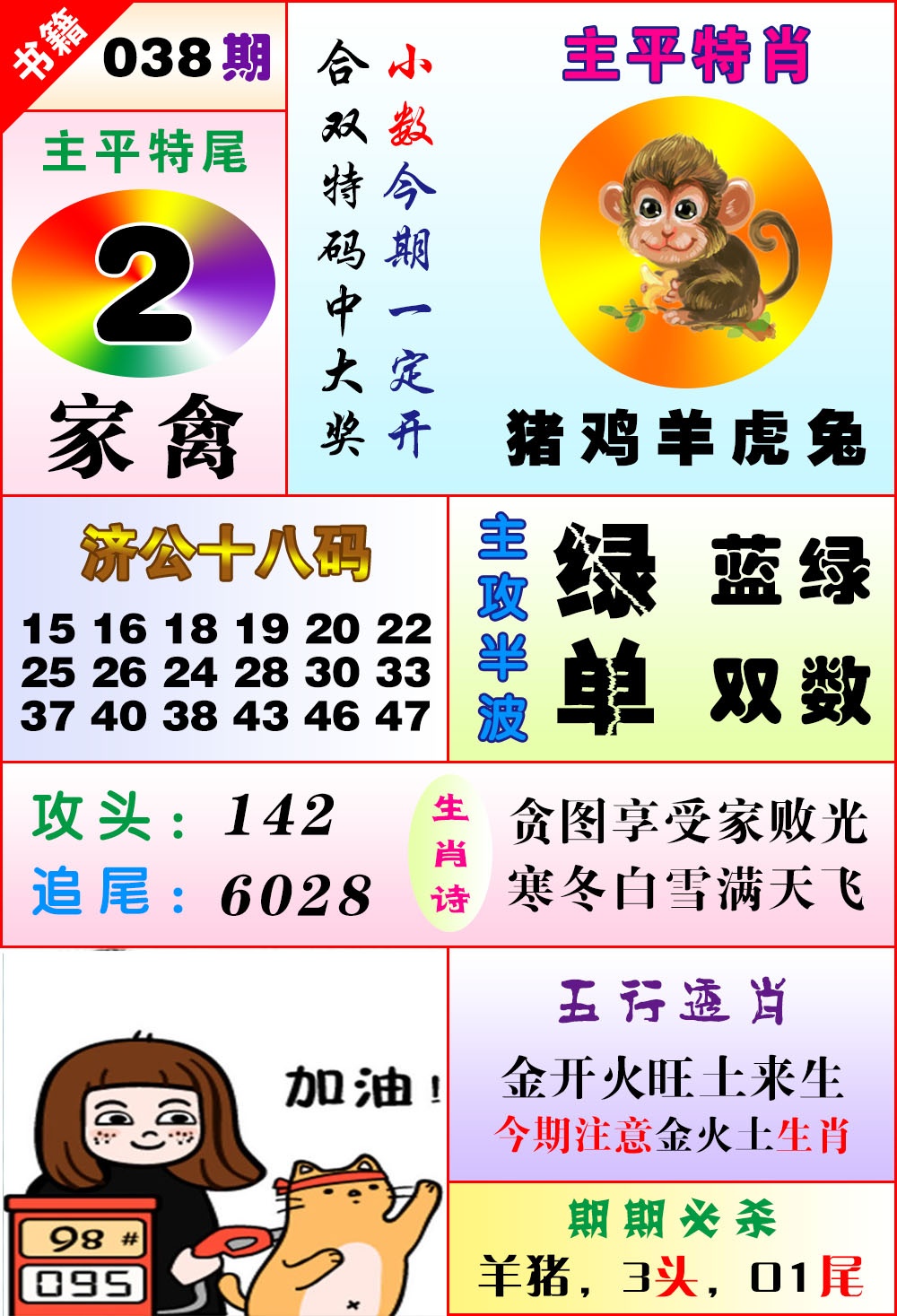 038期澳门狗头铡[图]