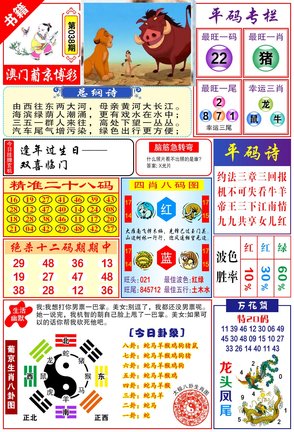 038期澳门万花筒[图]