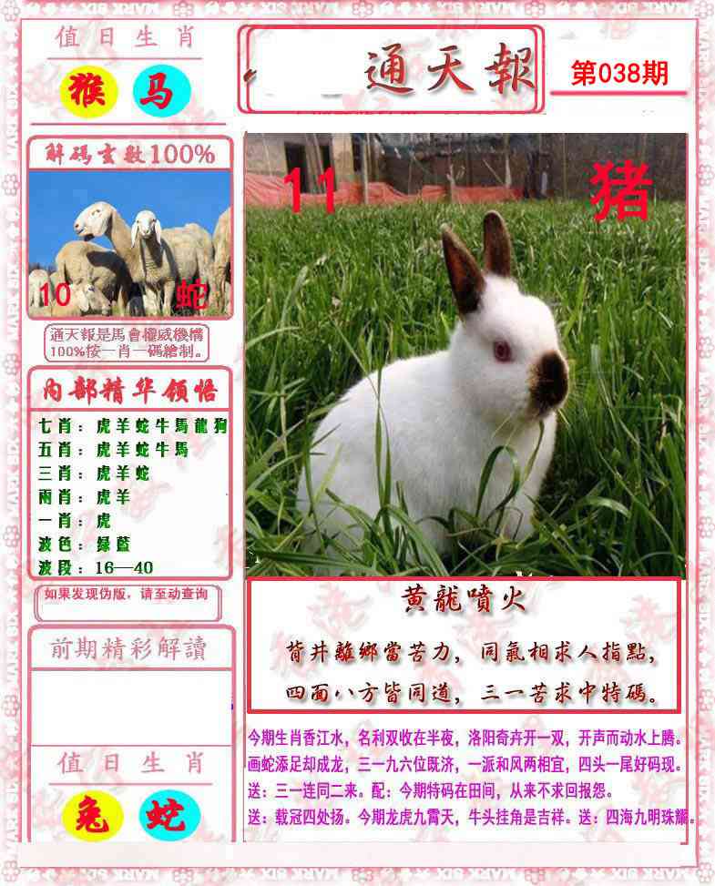 038期马经通天报[图]