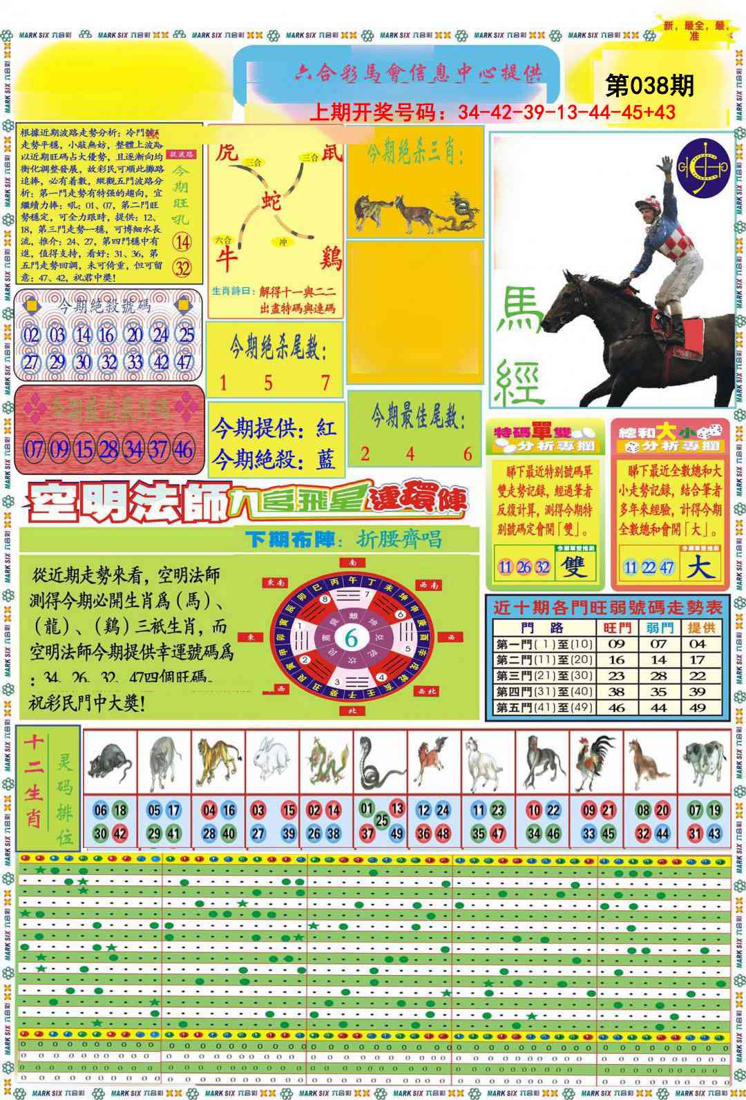 038期九龍马经A(推荐)[图]