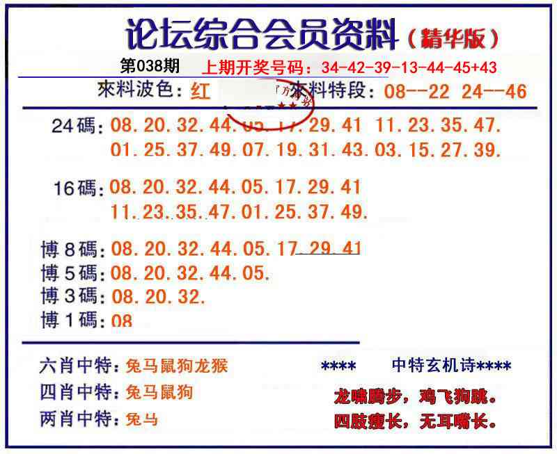 038期综合会员资料[图]