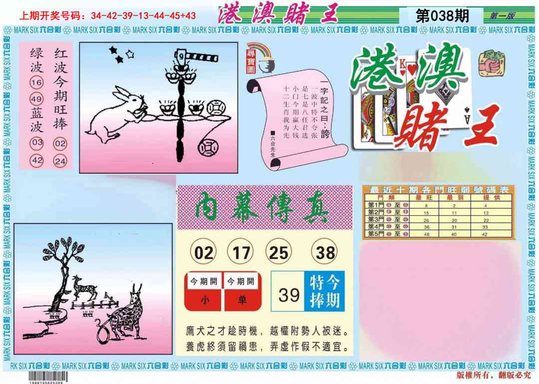 038期港澳赌王A[图]
