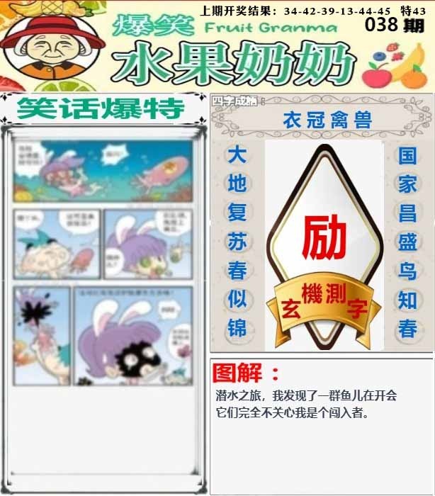 038期爆笑水果奶奶[图]